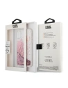 Hurtownia GSM - Etui Karl Lagerfeld KLHCPXTRKSRG Apple iPhone X/XS różowo-złoty/rose gold Glitter Signature - KLD439RS - {ean13} - Hurt
