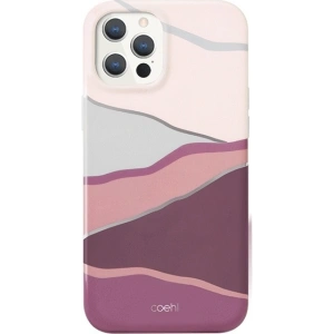 Etui UNIQ Coehl Ciel Apple iPhone 12/12 Pro różowy/sunset pink