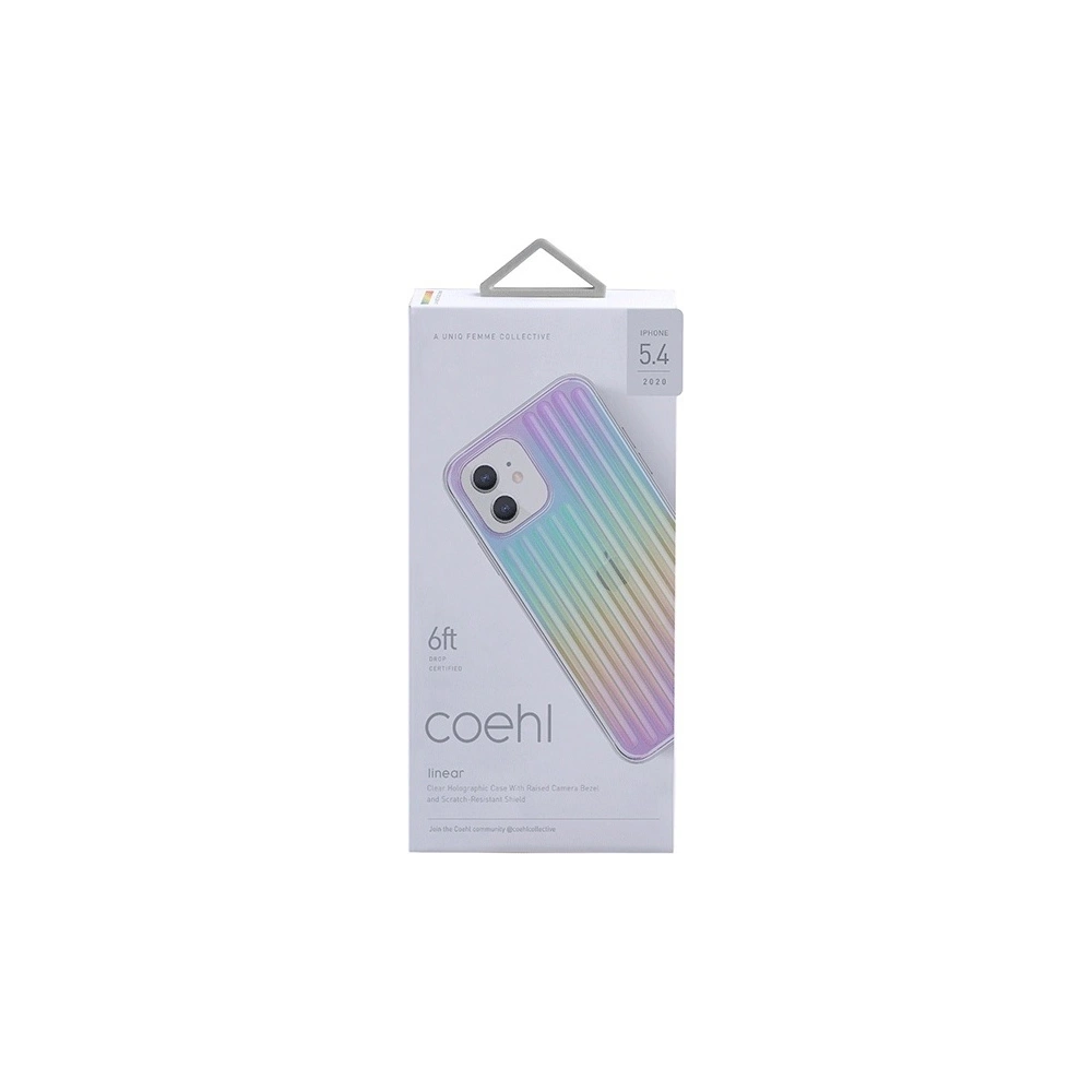 Hurtownia GSM - Etui UNIQ Coehl Linear Apple iPhone 12 mini opal/iridescent - UNIQ307IRI - {ean13} - Hurt