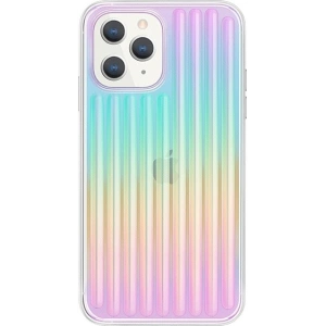 Etui UNIQ Coehl Linear Apple iPhone 12/12 Pro opalowy/iridescent