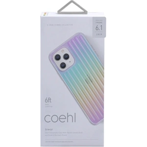 Etui UNIQ Coehl Linear Apple iPhone 12/12 Pro opalowy/iridescent
