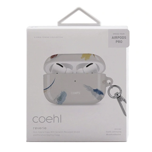 Etui UNIQ Coehl Reverie Apple AirPods Pro beżowy/soft ivory