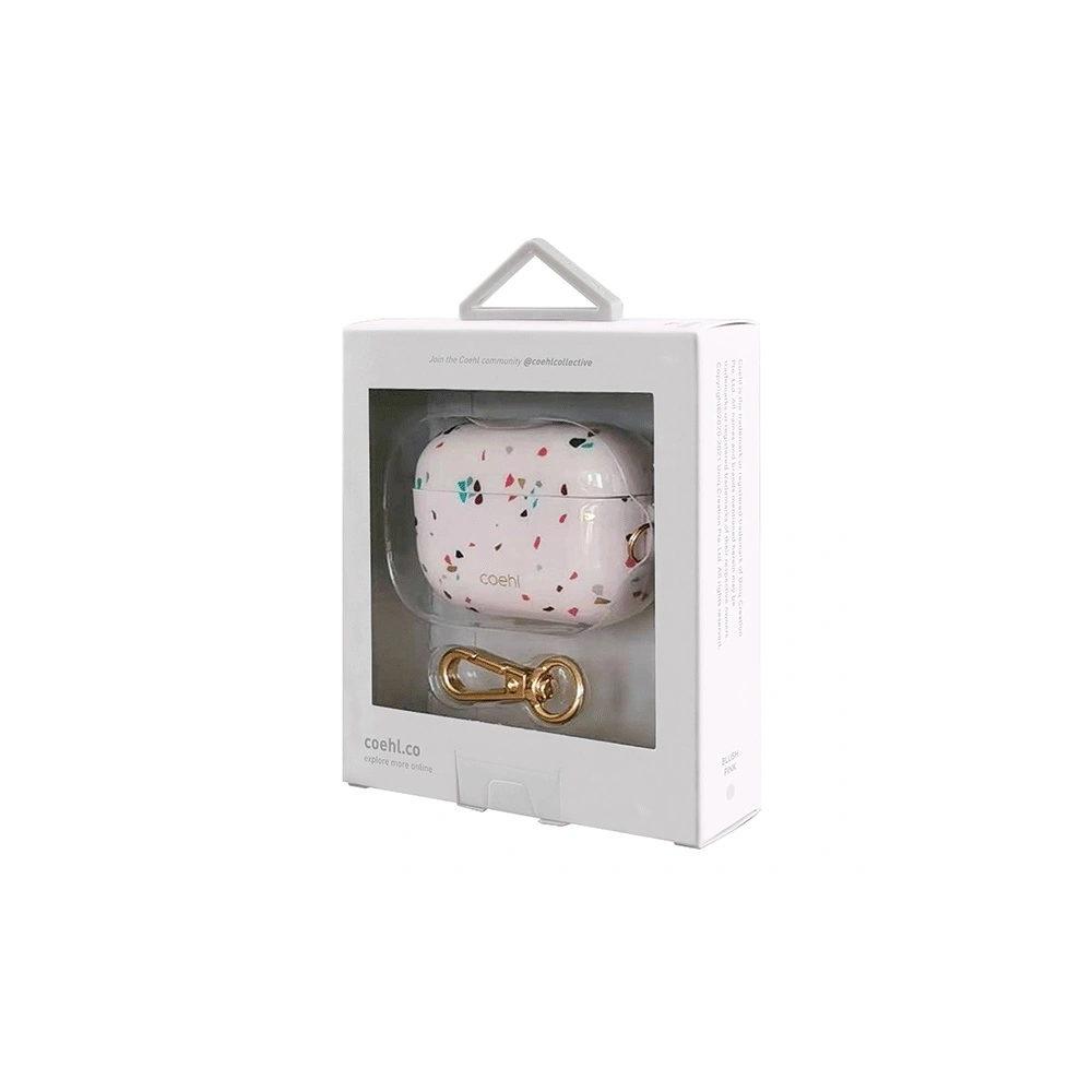 Wholesale UNIQ Coehl Terrazzo Apple AirPods Pro blush pink - UNIQ320PNK - {ean13} - Hurt