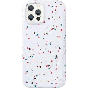 Etui UNIQ Coehl Terrazzo Apple iPhone 12 Pro Max biały/natural white