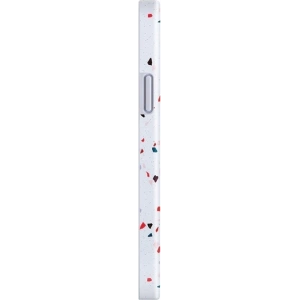 Etui UNIQ Coehl Terrazzo Apple iPhone 12 Pro Max biały/natural white