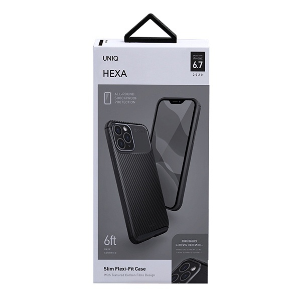 Kryt UNIQ Hexa Apple iPhone 12 Pro Max midnight black