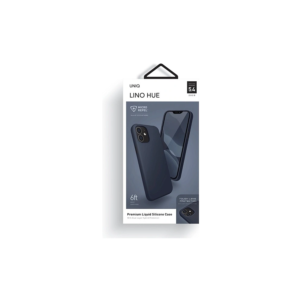 Wholesale UNIQ Lino Hue Apple iPhone 12 mini marine blue Antimicrobial - UNIQ331BLU - {ean13} - Hurt