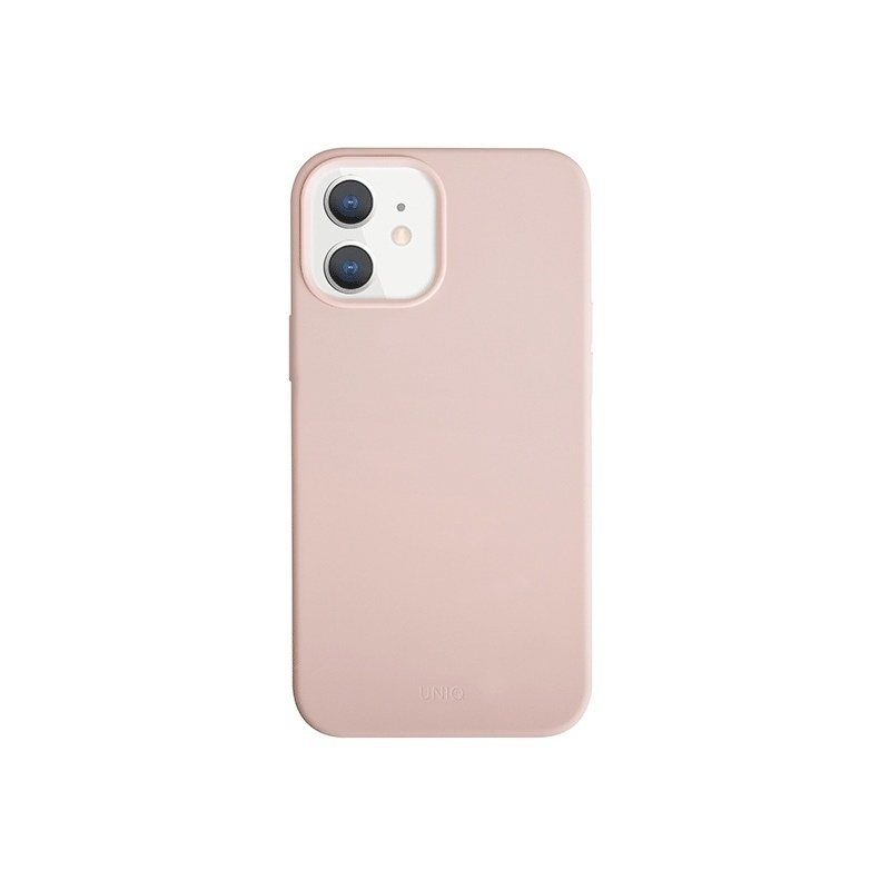 Hurtownia Uniq - 8886463674796 - UNIQ332PNK - Etui UNIQ Lino Hue Apple iPhone 12 mini różowy/blush pink Antimicrobial - B2B homescreen