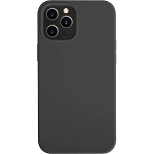 Hurtownia GSM - Etui UNIQ Lino Hue Apple iPhone 12 Pro Max czarny/ink black Antimicrobial - UNIQ333BLK - {ean13} - Hurt