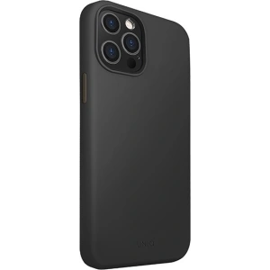 Hurtownia GSM - Etui UNIQ Lino Hue Apple iPhone 12 Pro Max czarny/ink black Antimicrobial - UNIQ333BLK - {ean13} - Hurt