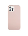 Etui UNIQ Lino Hue Apple iPhone 12/12 Pro różowy/blush pink Antimicrobial