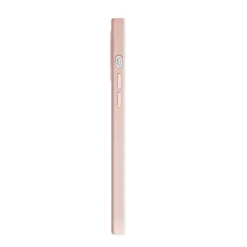 Etui UNIQ Lino Hue Apple iPhone 12/12 Pro różowy/blush pink Antimicrobial