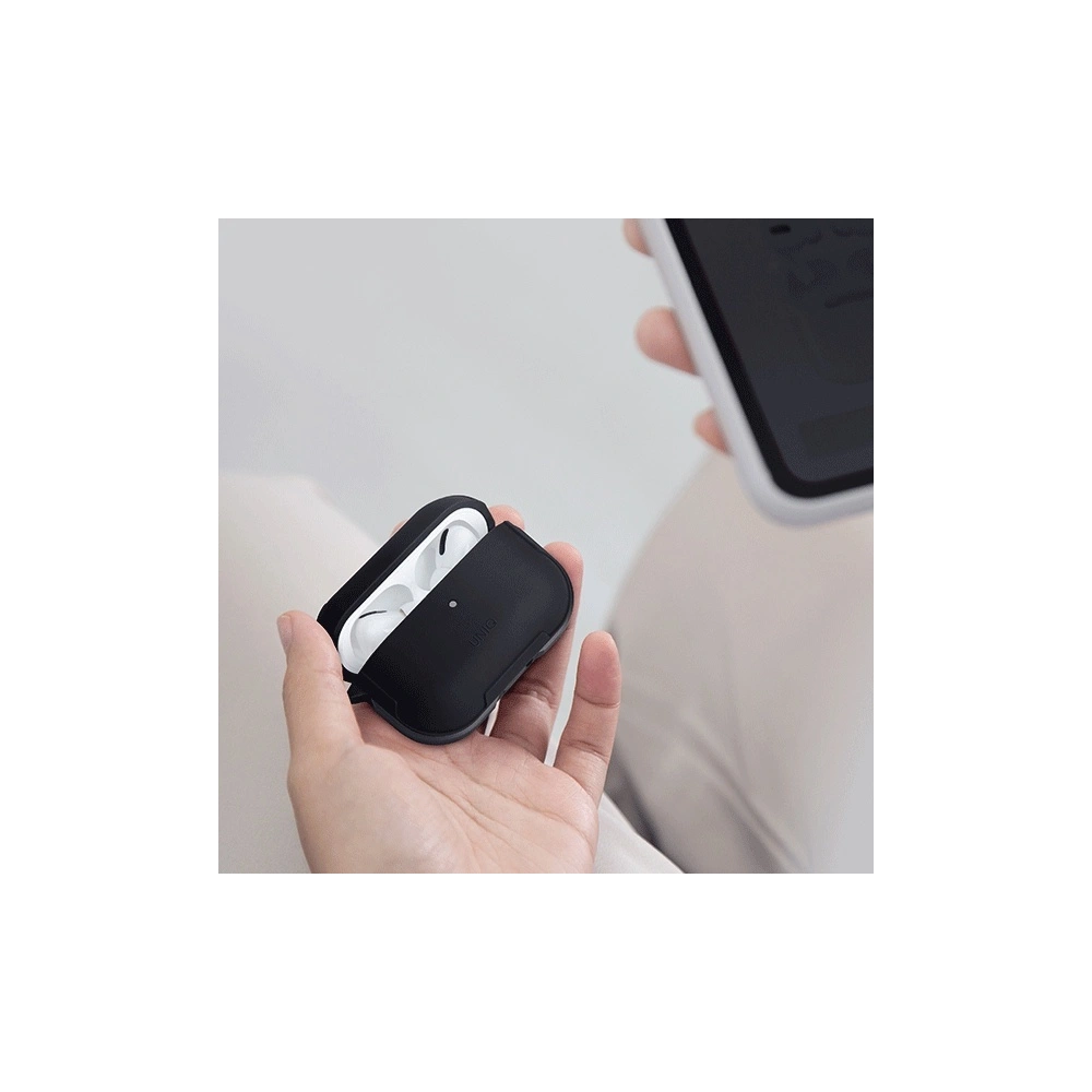 Wholesale UNIQ Valencia Apple AirPods Pro midnight black Antimicrobial - UNIQ339BLK - {ean13} - Hurt
