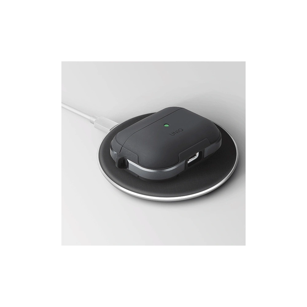 Wholesale UNIQ Valencia Apple AirPods Pro midnight black Antimicrobial - UNIQ339BLK - {ean13} - Hurt