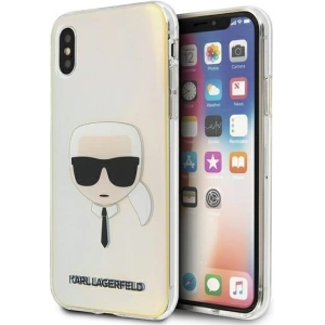 Hurtownia GSM - Etui Karl Lagerfeld KLHCPXPCKHML Apple iPhone X/XS multicolor hardcase Iridescent Karl`s Head - KLD438MTL - {ean13} - Hurt