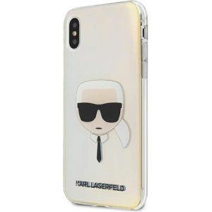 Hurtownia GSM - Etui Karl Lagerfeld KLHCPXPCKHML Apple iPhone X/XS multicolor hardcase Iridescent Karl`s Head - KLD438MTL - {ean13} - Hurt