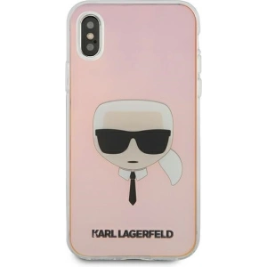 Hurtownia GSM - Etui Karl Lagerfeld KLHCPXPCKHML Apple iPhone X/XS multicolor hardcase Iridescent Karl`s Head - KLD438MTL - {ean13} - Hurt