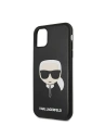 Hurtownia GSM - Etui Karl Lagerfeld KLHCN61KHBK Apple iPhone 11 czarny/black hardcase Ikonik Karl`s Head - KLD435BLK - {ean13} - Hurt