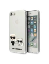 Wholesale Karl Lagerfeld KLHCI8CKTR Apple iPhone SE 2022/SE 2020/8/7 hardcase Transparent Karl & Choupette - KLD431CL - {ean13} - Hurt