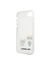 Wholesale Karl Lagerfeld KLHCI8CKTR Apple iPhone SE 2022/SE 2020/8/7 hardcase Transparent Karl & Choupette - KLD431CL - {ean13} - Hurt