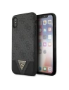 Etui Guess GUHCI65PU4GHBK Apple iPhone XS Max szary/grey hardcase 4G Triangle Collection