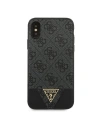 Hurtownia GSM - Etui Guess GUHCI65PU4GHBK Apple iPhone XS Max szary/grey hardcase 4G Triangle Collection - GUE823GRY - {ean13} - Hurt