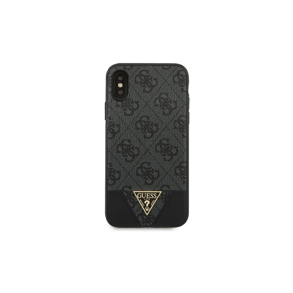Hurtownia GSM - Etui Guess GUHCI65PU4GHBK Apple iPhone XS Max szary/grey hardcase 4G Triangle Collection - GUE823GRY - {ean13} - Hurt