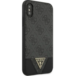 Hurtownia GSM - Etui Guess GUHCI65PU4GHBK Apple iPhone XS Max grau/hardcase 4G Triangle Collection - GUE823GRY - {ean13} - Hurt