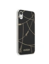 Wholesale Guess GUHCI61PCUCHBK Apple iPhone XR black hardcase Gold Chain Collection - GUE821BLK - {ean13} - Hurt