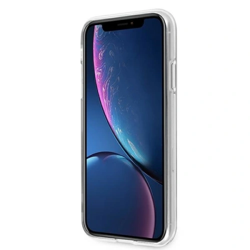 Etui Guess GUHCI61PCUCHBK Apple iPhone XR czarny/black hardcase Gold Chain Collection