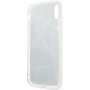 Wholesale Guess GUHCI61PCUCHBK Apple iPhone XR black hardcase Gold Chain Collection - GUE821BLK - {ean13} - Hurt