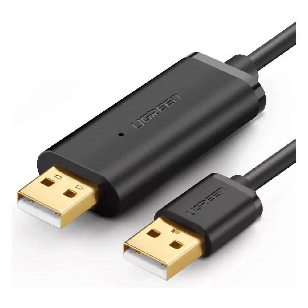 Hurtownia GSM - UGREEN US166 Kabel USB A-A do transferu danych, 2m (czarny) - UGR591BLK - {ean13} - Hurt