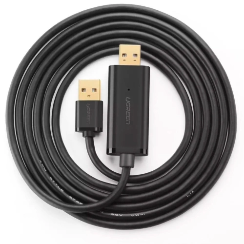 UGREEN US166 Kabel USB A-A do transferu danych, 2m (czarny)