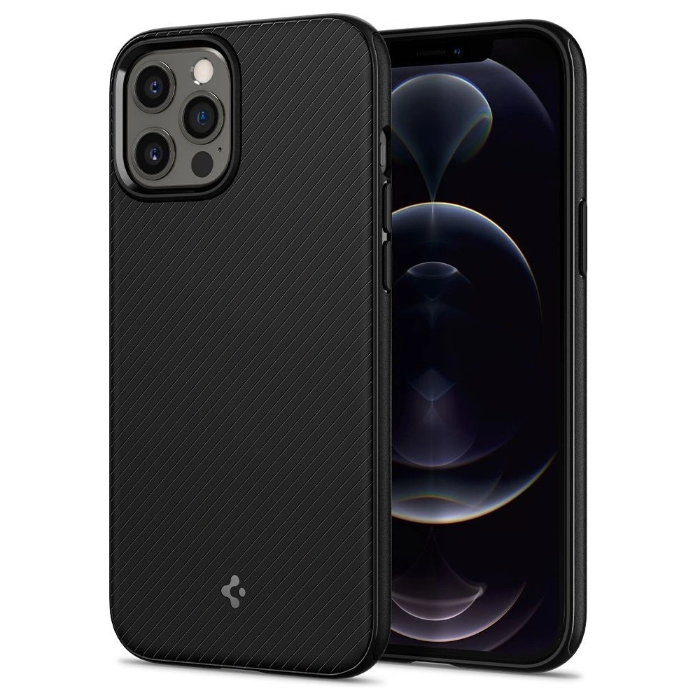 Hurtownia GSM - Etui Spigen Mag Armor Apple iPhone 12 Pro Max Matte Black - SPN1420BLK - {ean13} - Hurt