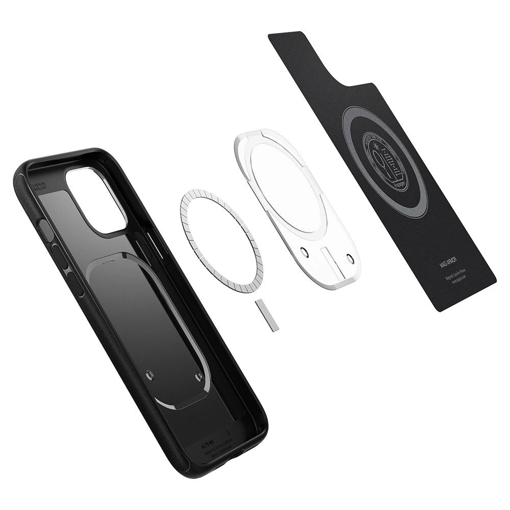 Hurtownia GSM - Etui Spigen Mag Armor Apple iPhone 12 Pro Max Matte Black - SPN1420BLK - {ean13} - Hurt