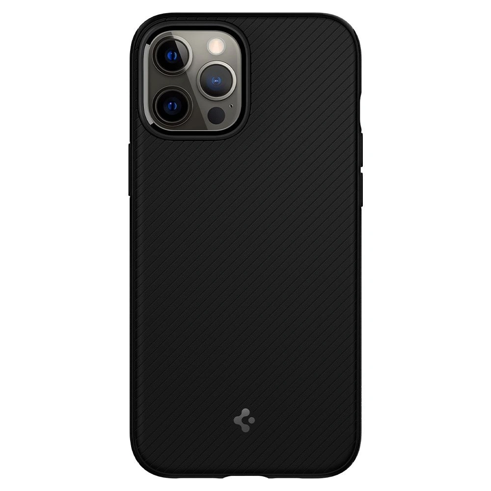 Wholesale Spigen Mag Armor Apple iPhone 12/12 Pro Matte Black - SPN1422BLK - {ean13} - Hurt