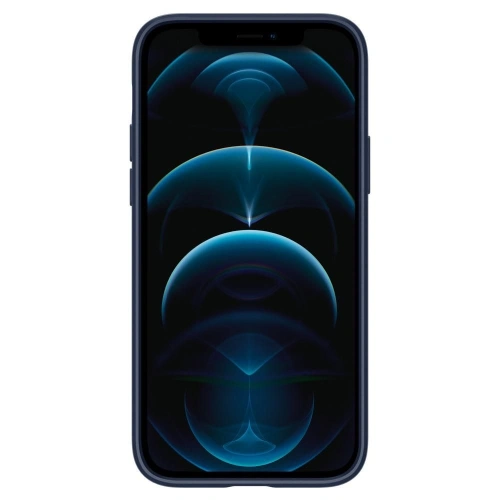 Etui Spigen Thin Fit Apple iPhone 12/12 Pro Navy Blue