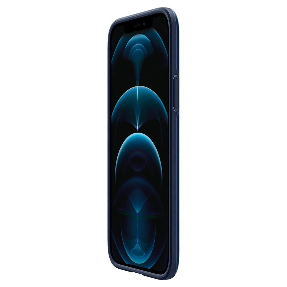 Hurtownia GSM - Etui Spigen Thin Fit Apple iPhone 12/12 Pro Navy Blue - SPN1423BLU - {ean13} - Hurt