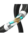 Hurtownia GSM - Kabel USB-C do USB-C, magnetyczny Baseus Zinc 5A 1.2m (czarny) - BSU1989BLK - {ean13} - Hurt