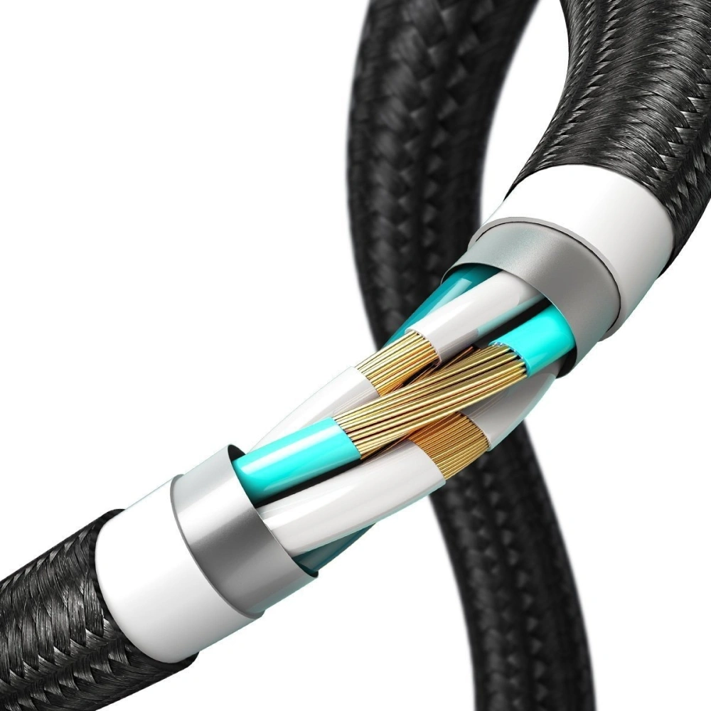 Hurtownia GSM - Kabel USB-C do USB-C, magnetyczny Baseus Zinc 5A 1.2m (czarny) - BSU1989BLK - {ean13} - Hurt