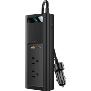 Wholesale Baseus Inverter 150W (110V US/JP) Black - BSU1993BLK - {ean13} - Hurt