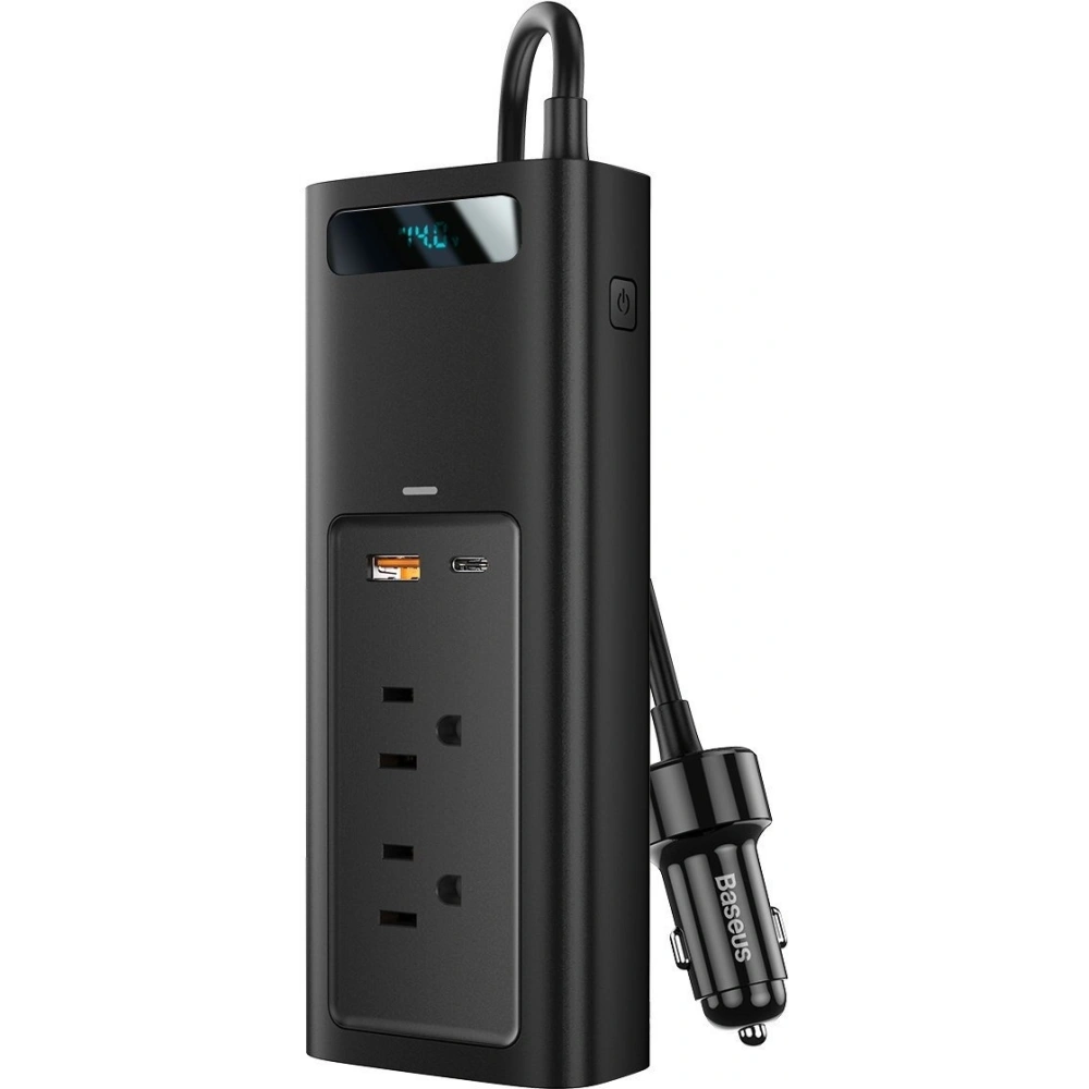 Wholesale Baseus Inverter 150W (110V US/JP) Black - BSU1993BLK - {ean13} - Hurt
