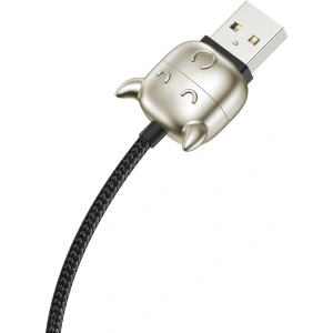 Kabel USB Baseus Year of the Ox 3w1 USB-C / Lightning / Micro 1,2m 3.5A (czarny)