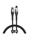 Kabel magnetyczny USB-C - Lightning Baseus Zinc 20W 2m (czarny)