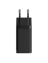 Hurtownia GSM - Ładowarka sieciowa Baseus GaN Pro, C+C+A, 65W, EU (czarna) - BSU1998BLK - {ean13} - Hurt