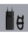 Hurtownia GSM - Ładowarka sieciowa Baseus GaN Pro, C+C+A, 65W, EU (czarna) - BSU1998BLK - {ean13} - Hurt