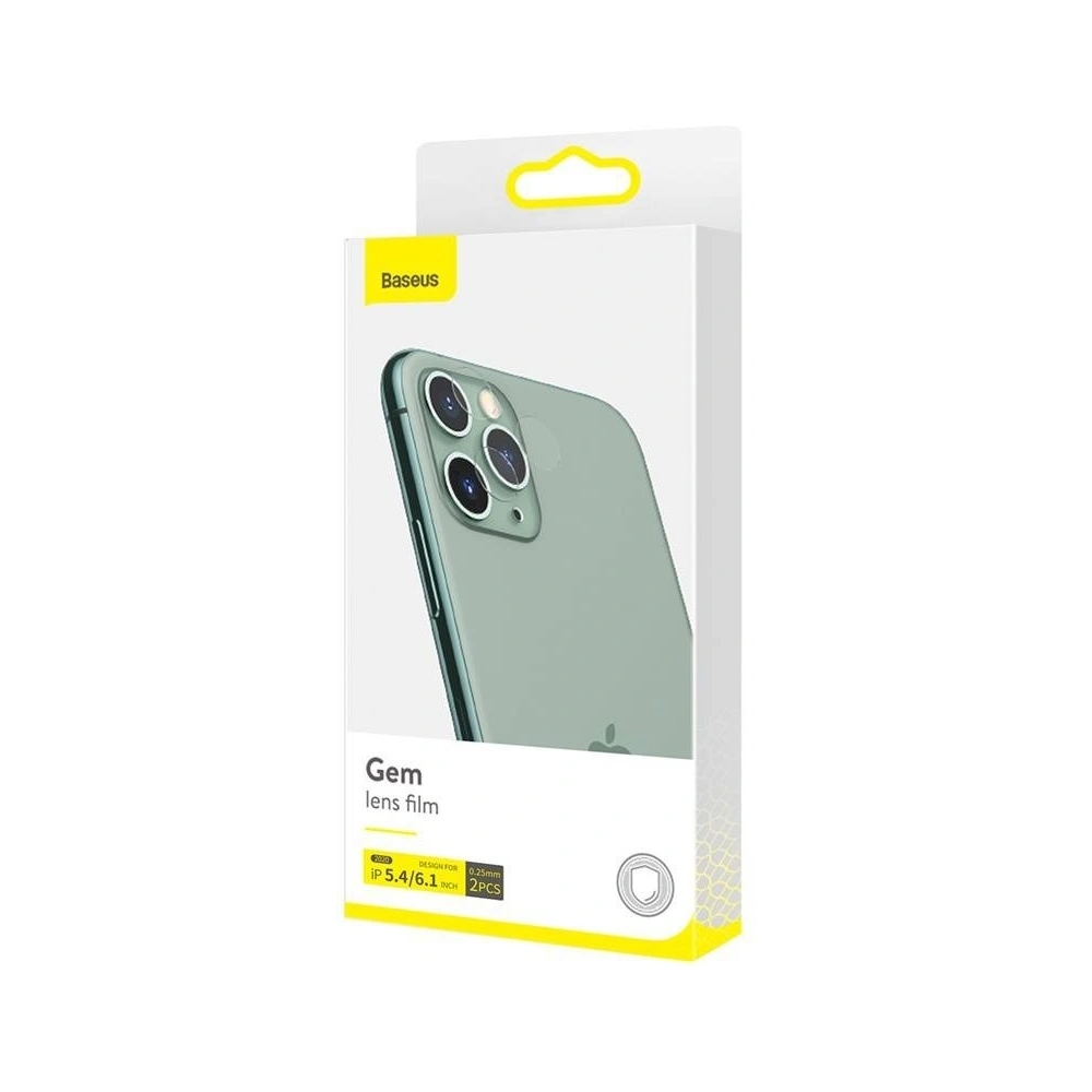 Hurtownia GSM - Schutzfolie 0.25mm für das Objektiv Baseus Gem Kamera Objektiv Schutzfolie Apple iPhone 12/12 mini (2 Stück) - BSU1999 - {ean13} - Hurt