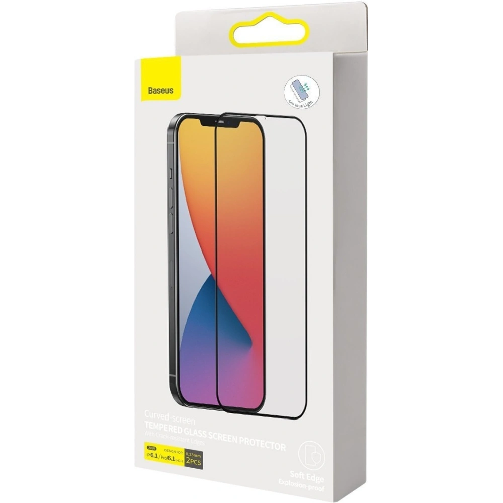Hurtownia GSM - Szkło hartowane 0.23mm Baseus Apple iPhone 12/12 Pro (2szt.) - BSU2000 - {ean13} - Hurt