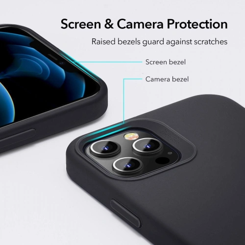 Etui ESR Cloud HaloLock Apple iPhone 12/12 Pro Black