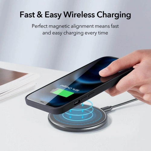 Etui ESR Cloud HaloLock Apple iPhone 12/12 Pro Black